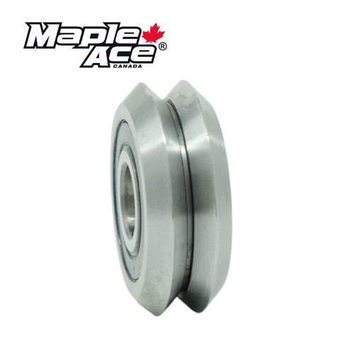 RM2-2RS V W Groove Guide Ball Bearing CNC 3/8"x1.21"x0.437" (PCs 4) - Picture 3 of 8