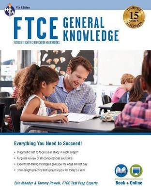 FTCE General Knowledge 4th Ed., Book + Online by Tammy Powell (English) Paperbac