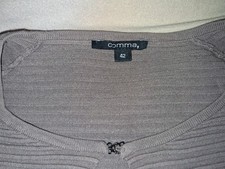 Strickjacke Bolero Comma Größe 42 braun