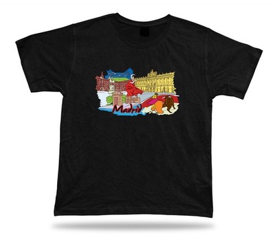 Madrid Buen Retiro Park Palais royal de Madrid Plaza Mayor Puerta del Sol Tshirt