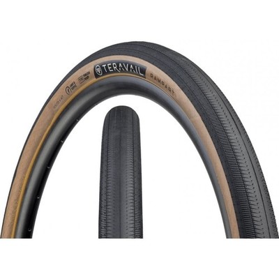 NEU IN OVP - 2 x TERAVAIL RAMPART TLR 700C - 2 x leichte und geschmeidige Reifen - schwarz / hellbraun
