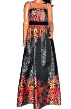 Adrianna Papell Multi Colored Sheen Formal Dress 8 NWT$298