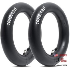 Heavy-Duty 10x2.125 Inner Tube, Thickened 40 10x2 Scooter Tubes with Bent