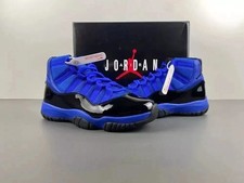 NEW Men's Jordan 11 Retro Black Blue Navy All Size US 7-12