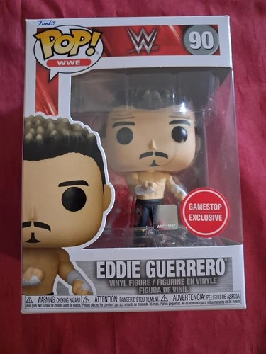 Funko Pop Eddie Guerrero 90 Game Stop Exclusive WWE