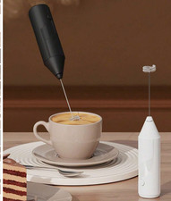 Portable Electric Milk Frother &ndash; Handheld Mini Mixer for Coffee, Lattes & More