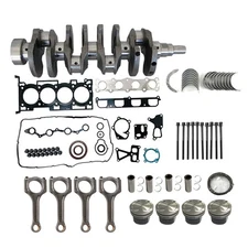 G4KF Engine Rebuild Gasket Kit Crankshaft Head Bolt Con Rod For Hyundai KIA 2.0L