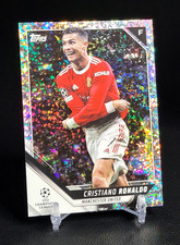 Cristiano Ronaldo - 2021-22 Topps UEFA Champions League #100 Sparkle Foil