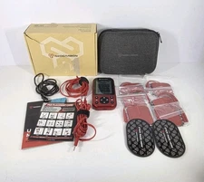 EMS TENS Unit for Back Pain, Shoulder Recovery, Physical Therapy, Red