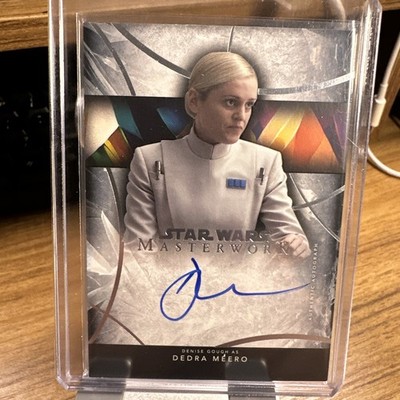 2024 Topps Star Wars Masterwork Dedra Meero Auto Denise Gough