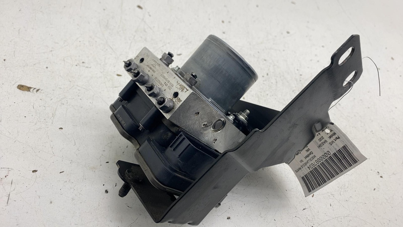 ⭕ 14-20 Maserati Ghibli 3.0L ABS Anti Lock Brake Pump Module & Bracket 670103738