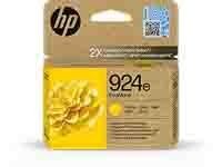 HP 924e encre jaune authentique EvoMore à haut rendement pour des graphiques nets