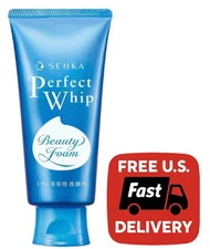 Senka Perfect Whip Face Wash Cleaning Foam Cleanser 120g/4.23oz Free Ship