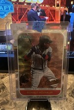 2021 Panini Donruss - Highlights Ronald Acuña Jr. #HI8 Silver 187/349