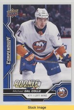 2018-19 Upper Deck Compendium Rookies Blue Michael Dal Colle #450 READ o1h