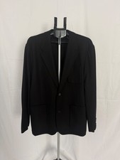 Vince NWT Unstructured, Wool, Utility Patch Pocket Blazer - Black L