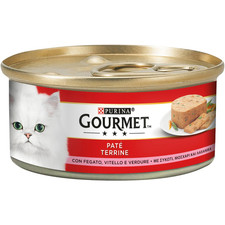 Gourmet patè fegato vitello e verdure 195 gr