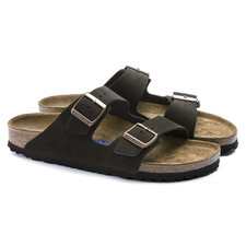 Birkenstock Arizona Soft Footbed Suede Leather Unisex Shoes Sandals All Sizes