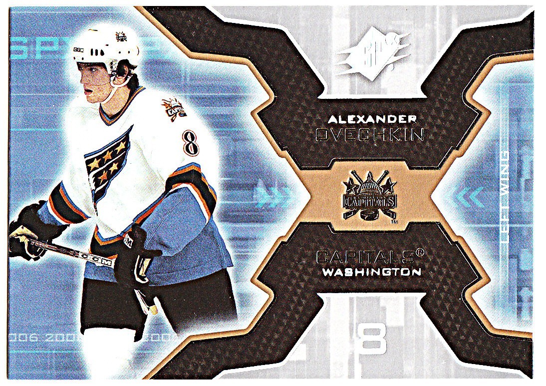 2006-07 SPx #100 ALEXANDER OVECHKIN Washington Capitals Hockey Card