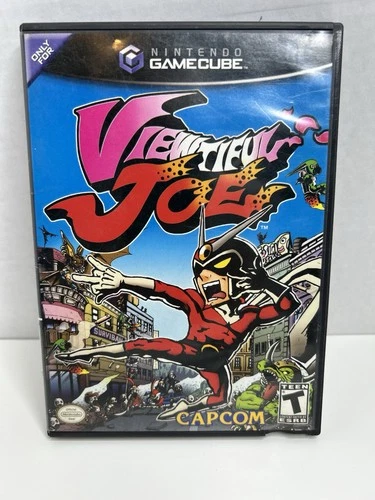 Viewtiful Joe (Nintendo GameCube, 2003)  Tested Case & Disc No Manual