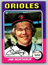 1975 Topps Baseball #641 Jim Northrup Orioles