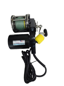 dolphin electric fishing reels HAUT TON Advance Edition Spinning Reel,5.2:1Gear Ratio,22LBS,5+1BB,Backlash Free Bearing,Sealed Drag System,Saltwater,Freshwater (DN, 1500S) : Sports & Outdoors with override feature if you wish to manually run the speed control Commercial Electric Fishing Reel |