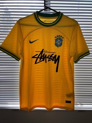 Brazil Home x Stussy Special Edition Jersey - SIZE L | eBay