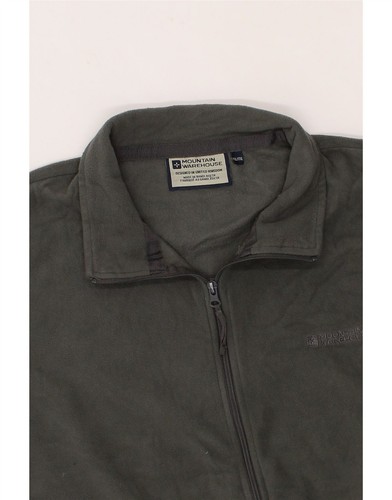 MOUNTAIN WAREHOUSE Mens Fleece Jacket UK 44 2XL Grey Polyester CG04 - Picture 3 of 3