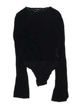 PrettyLittleThing Women Black Kimono 10