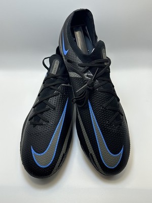 Nike Phantom GT2 Pro FG Soccer Cleats Black Blue US 9 Elite Professional Boots