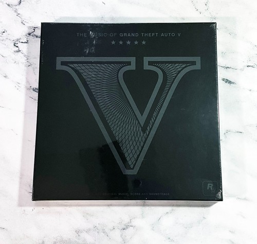 The Music Of Grand Theft Auto V Vinyl LP BoX SET NEW SEALED not MOONSHAKE VGM - Picture 2 of 3