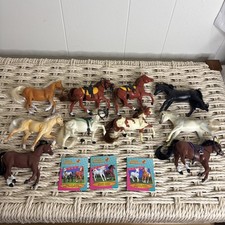 1995 vintage grand champion by empire miniature lot of 12 horses
