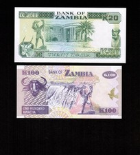 1992 Banknote Zambian Paper Money for sale | eBay