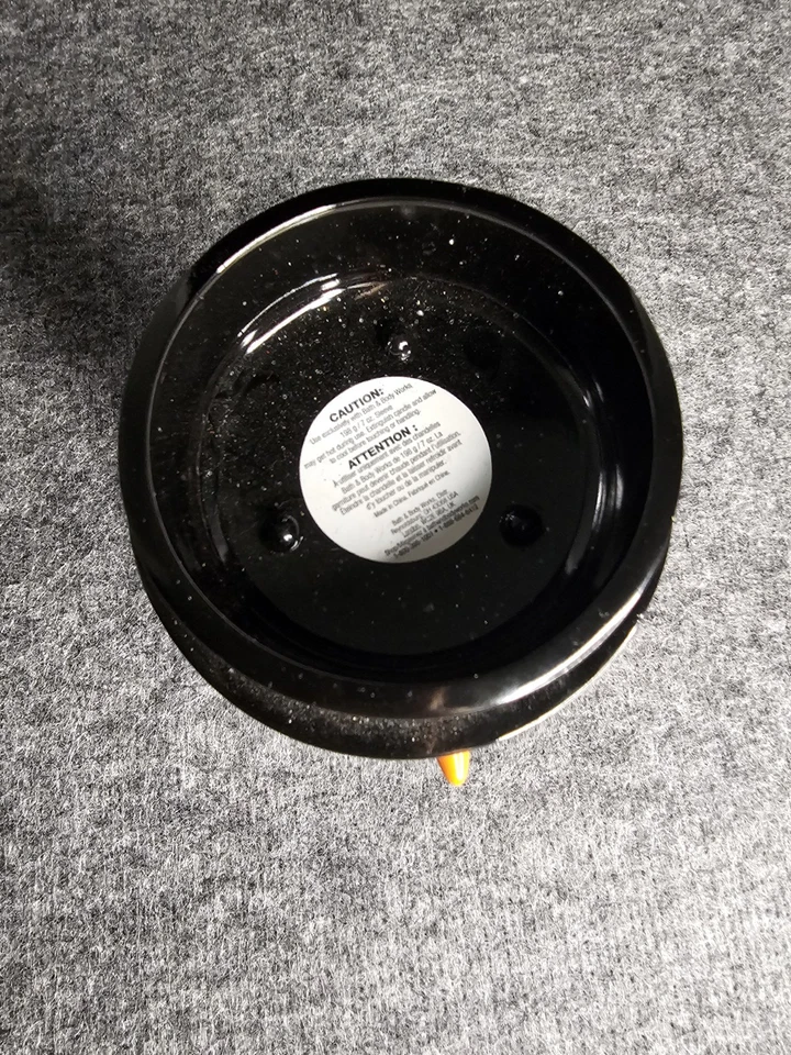 Bath And Body Works Faceted Snowman Single Wick Candle Holder Pedestal Xmas - Image 3 of 3