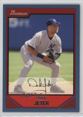 2007 Bowman Blue 153/500 Derek Jeter #90 HOF 15dq