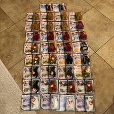 McDonald  s Ty teenie beanie babies Lot Of 34 New in original Package  