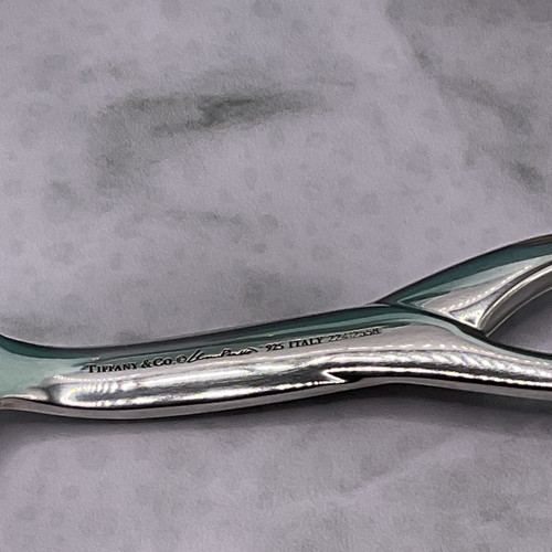 Tiffany & Co. Elsa Peretti Padova Fork And Spoon Set, 925 Sterling. Box & Pouch. - Picture 8 of 24