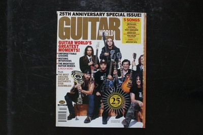 GUITAR WORLD Magazine FEB 2005 25th Anniversary Dimebag Darrell Slash KORG