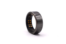 Oura Ring Gen 3 Heritage - Titanium - Size 9 - Black - (HEAVILY SCRATCHED)