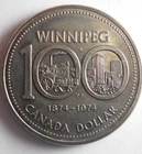 1974 CANADA DOLLAR - AU/UNC - Excellent Coin - Lot #M31