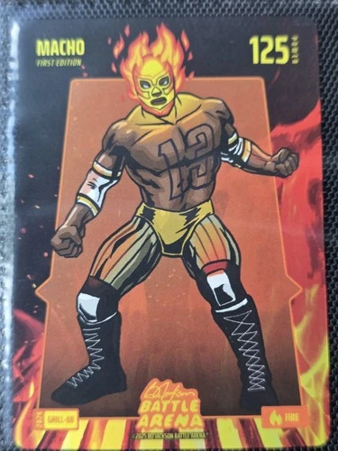 2026 Bo Jackson Battle Arena Grillin Fire BattleFoil Macho Manny Machado SP