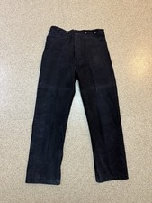 VTG Western Cowboy Black Reenactment Trousers Laredo Clothiers Men  s Sz 32x28  