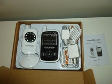 HelloBaby HB24 Video Baby Monitor with Camera and Audio White 2.4" color display