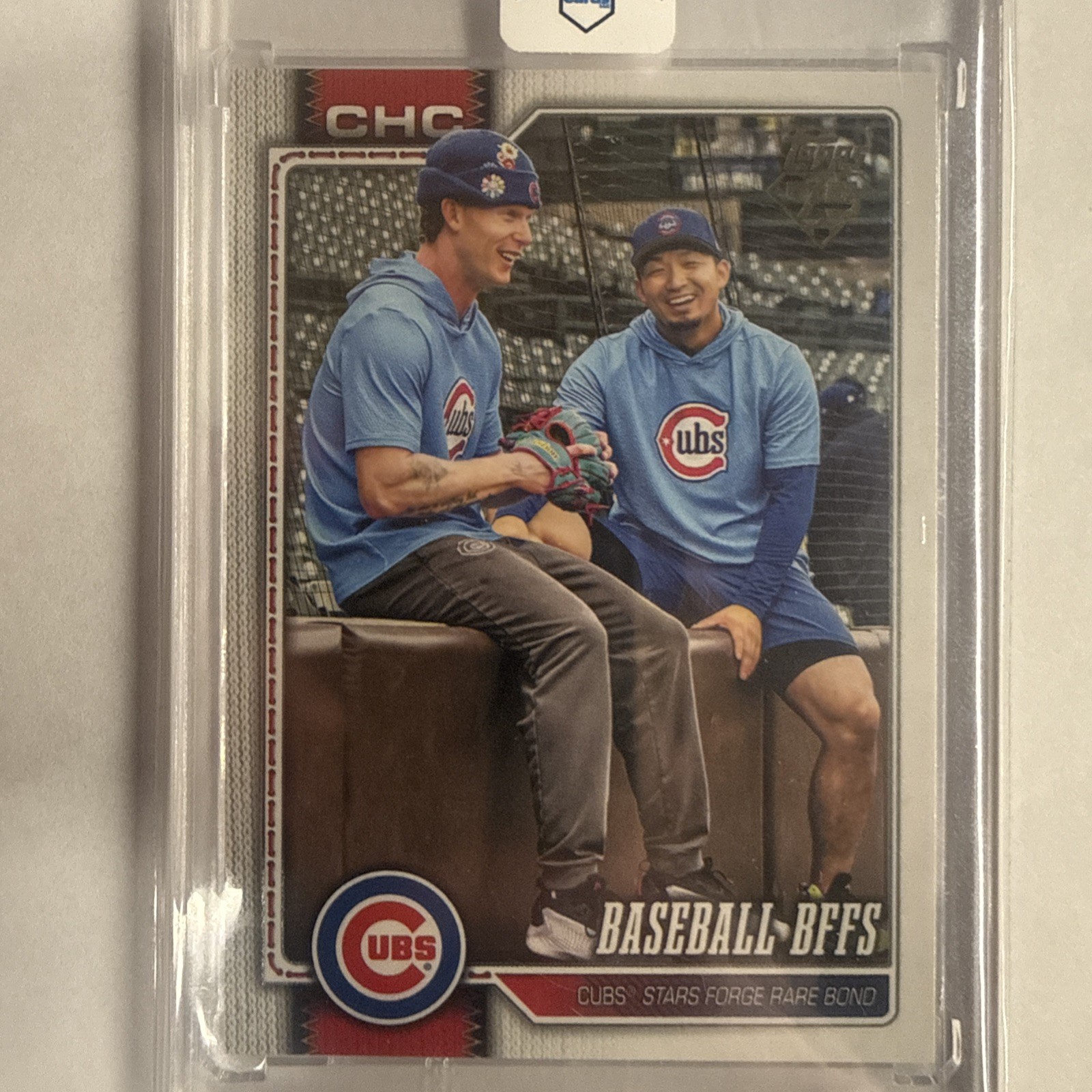 2026 Topps Series 1 #126 Cubs Golden Mirror SSP Pete Crow-Armstrong/Seiya Suzuki