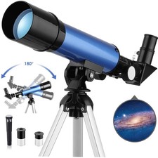 Lunar Telescope for by 90x Magnification,Telescope for Adults  with Tabletop...