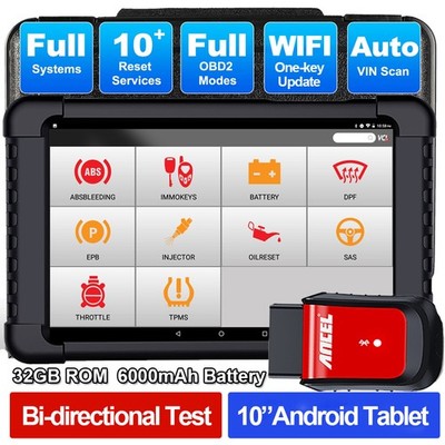 Ancel X6 OBD2 Diagnosegerät Alle System IMMO EPB TPMS Öl Reset Aktiver Test