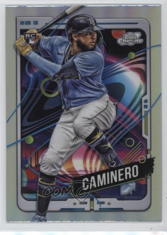 2024 Topps Cosmic Chrome Refractor Junior Caminero #1 0s07