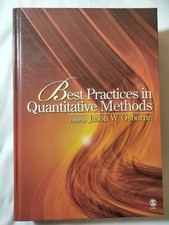 Best Practices in Quantitative Methods [Hardc...