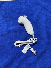 Nintendo Wii Wired Nunchuk Controller - White Fully Tested 100  Free Shipping 