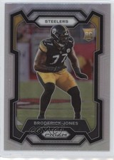 2023 Panini Prizm Rookies Silver Prizm Broderick Jones #385 16wc
